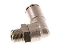 Codo de 6mm x R1/8'' de 90 grados con rosca macho de latón NBR giratorio [2 piezas]
