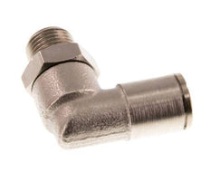 Codo de 6mm x R1/8'' de 90 grados con rosca macho de latón NBR giratorio [2 piezas]