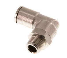 Codo de 6mm x R1/8'' de 90 grados con rosca macho de latón NBR giratorio [2 piezas]