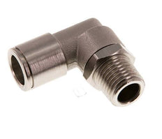 Codo de 90 grados 10mm x R1/4'' con rosca macho latón NBR giratorio [2 piezas]