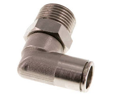 Codo de 90 grados 12mm x R1/2'' con rosca macho Latón NBR Giratorio