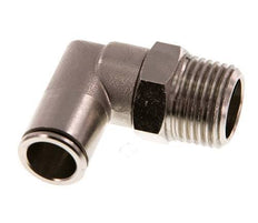 Codo de 90 grados 12mm x R1/2'' con rosca macho Latón NBR Giratorio