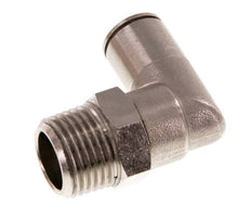 Codo de 90 grados 12mm x R1/2'' con rosca macho Latón NBR Giratorio