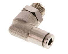 Codo de 4mm x R1/8'' de 90 grados con rosca macho de latón FKM giratorio [2 piezas]