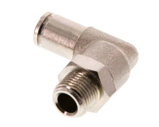 Codo de 4mm x R1/8'' de 90 grados con rosca macho de latón FKM giratorio [2 piezas]