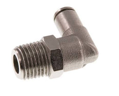 Codo de 90 grados de 4mm x R1/4'' con rosca macho de latón FKM giratorio [2 piezas]