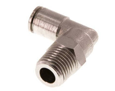 Codo de 90 grados de 6mm x R1/4'' con rosca macho de latón FKM giratorio [2 piezas]