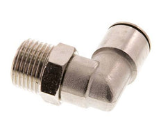 Codo de 90 grados 14mm x R1/2'' con rosca macho Latón FKM Giratorio