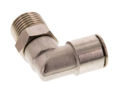 Codo de 90 grados 14mm x R1/2'' con rosca macho Latón FKM Giratorio