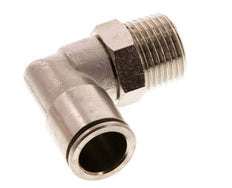 Codo de 90 grados 14mm x R1/2'' con rosca macho Latón FKM Giratorio