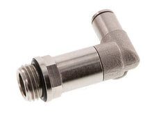Racor de 4mm x G1/4'' 90deg con rosca macho Latón NBR Manguito largo giratorio