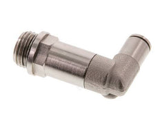 Racor de 4mm x G1/4'' 90deg con rosca macho Latón NBR Manguito largo giratorio