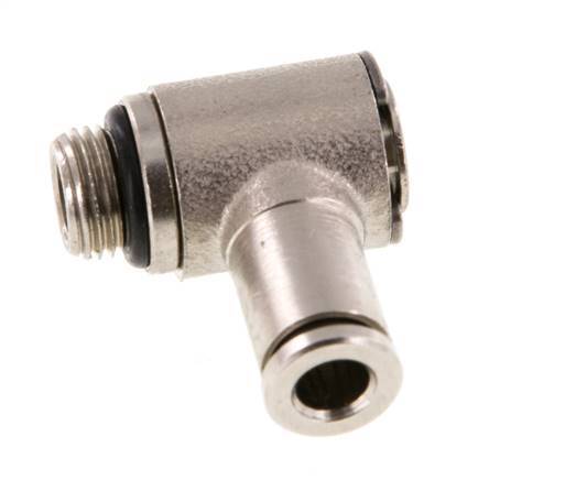 Codo de 5mm x G1/8'' en forma de L Racor con rosca macho Latón NBR Giratorio