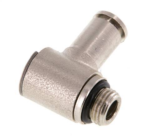 Codo de 5mm x G1/8'' en forma de L Racor con rosca macho Latón NBR Giratorio