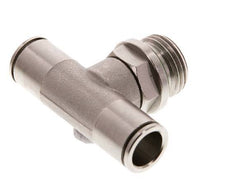 12mm x G1/2'' Inline Tee Push-in Fitting with Male Threads Brass FKM Rotatable