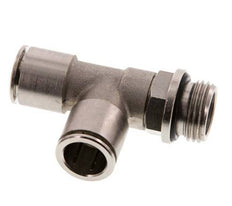 14mm x G1/2'' Right Angle Tee Push-in Fitting with Male Threads Brass NBR Rotatable