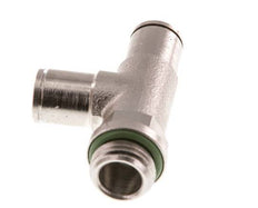 Racor en T en ángulo recto de 6mm x G1/4'' con rosca macho de latón FKM giratorio