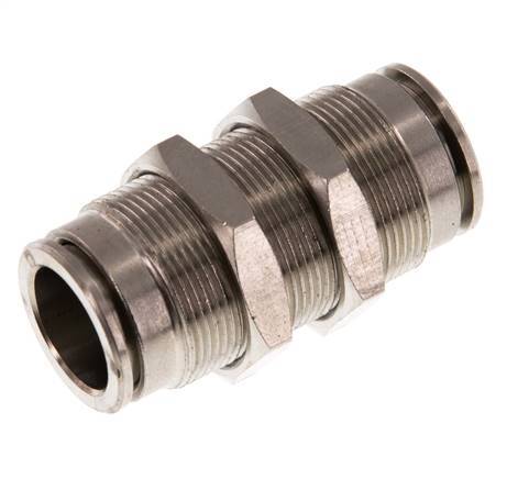 Racor rápido de 14 mm Pasamuros de latón NBR