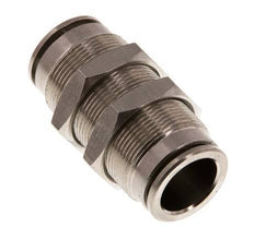 Racor rápido de 14 mm Pasamuros de latón NBR