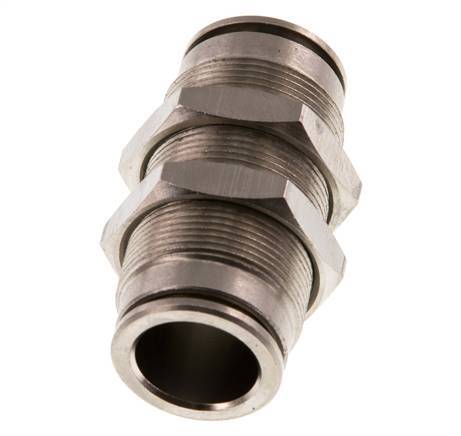 Racor rápido de 14 mm Pasamuros de latón NBR
