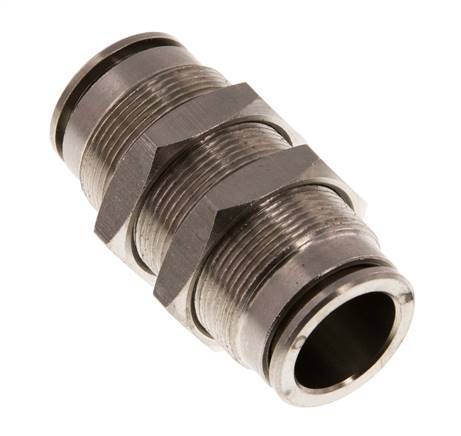Racor rápido de 14 mm Pasamuros de latón NBR