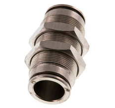 Racor rápido de 14 mm Pasamuros de latón NBR