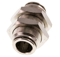 Racor rápido de 16 mm Pasamuros de latón NBR