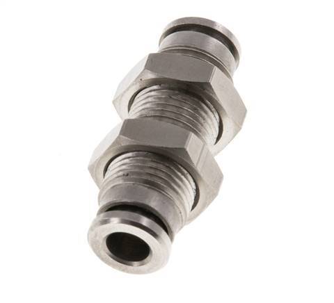 Racor rápido de 5mm de latón FKM Bulkhead