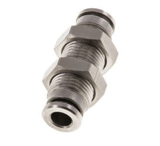 Racor rápido de 5mm de latón FKM Bulkhead