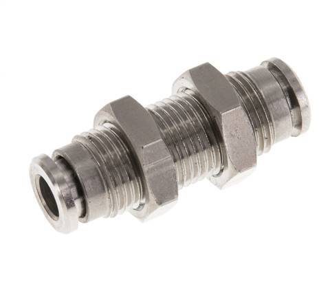 Racor rápido de 5mm de latón FKM Bulkhead