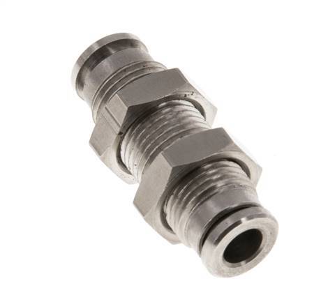 Racor rápido de 5mm de latón FKM Bulkhead