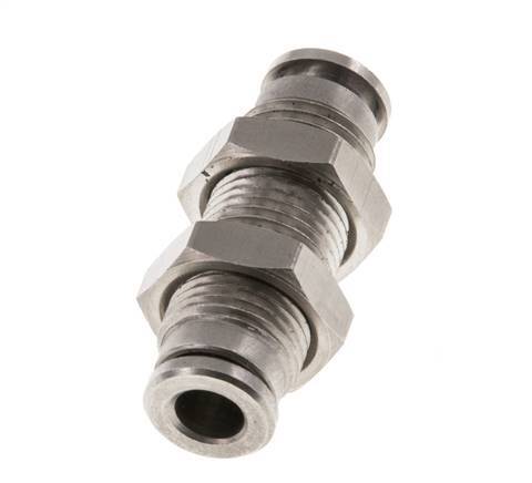 Racor rápido de 5mm de latón FKM Bulkhead