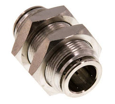 Racor rápido de 16 mm Pasamuros de latón FKM