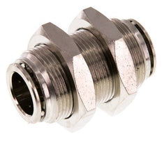 Racor rápido de 16 mm Pasamuros de latón FKM