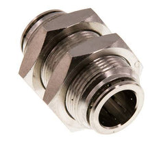 Racor rápido de 16 mm Pasamuros de latón FKM