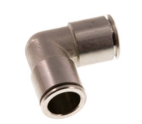 Codo de 90 grados de 14 mm Racor de latón NBR