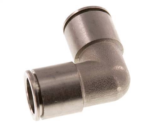 Codo de 90 grados de 14 mm Racor de latón NBR