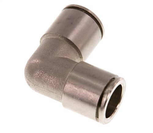 Codo de 90 grados de 14 mm Racor de latón NBR