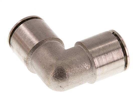 Codo de 90 grados de 14 mm Racor de latón FKM