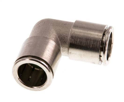 Codo de 90 grados de 14 mm Racor de latón FKM