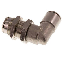 Codo de 90 grados de 10 mm Racor de latón NBR