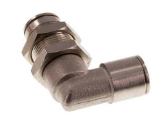 Codo de 90 grados de 10 mm Racor de latón NBR