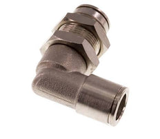 Codo de 90 grados de 10 mm Racor de latón NBR