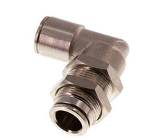 Codo de 90 grados de 10 mm Racor de latón NBR