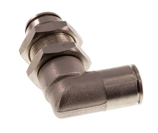 Codo de 90 grados de 12 mm Racor de latón NBR