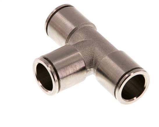 Racor en T de 12 mm Latón NBR