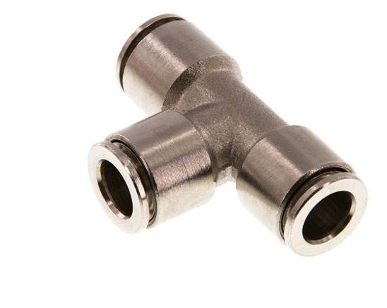 Racor en T de 8 mm Latón FKM