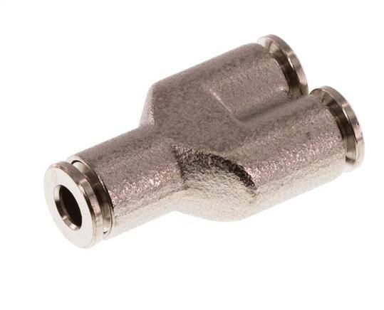 Racor en Y de 4 mm Latón NBR