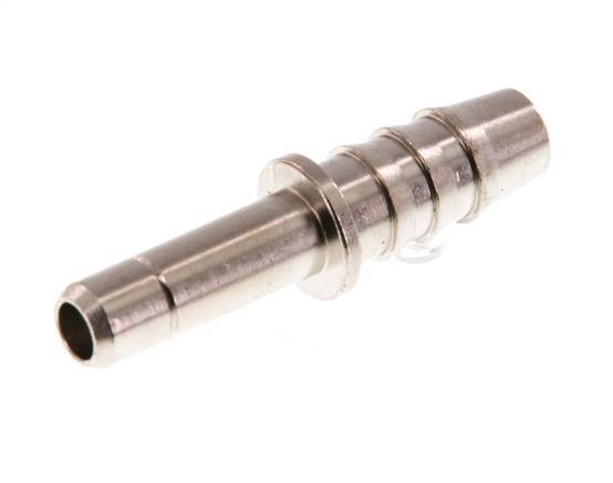Racor de 6mm x 6mm con pilar de manguera de latón FKM [2 piezas]