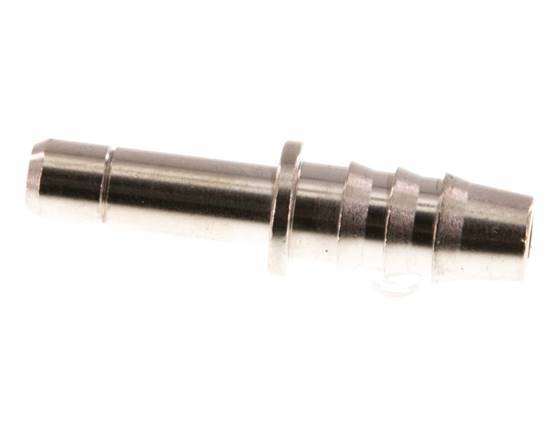 Racor de 6mm x 6mm con pilar de manguera de latón FKM [2 piezas]